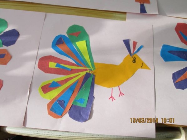 Комарова т.с. с.87 «Сказочная птица»