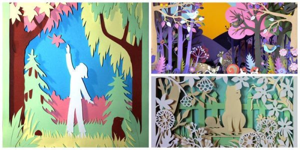 Аппликация сложная