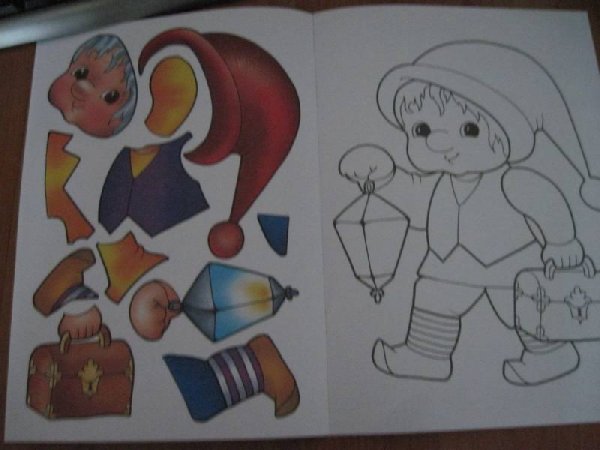 Аппликация сказочный герой