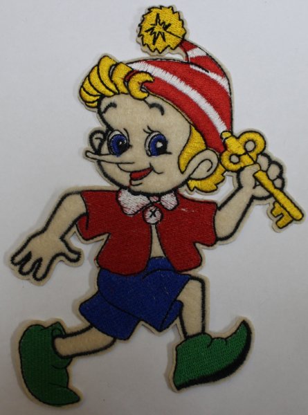 Аппликация Буратино