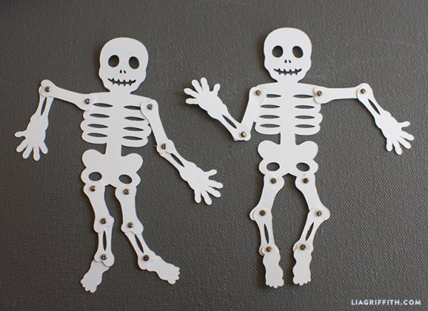Скелет человека поделка