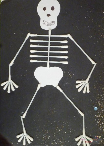 Скелет муляж