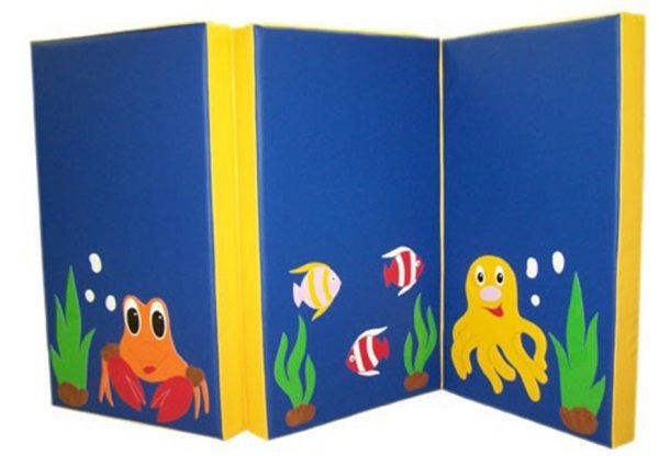 Мат складной 3-х секционный