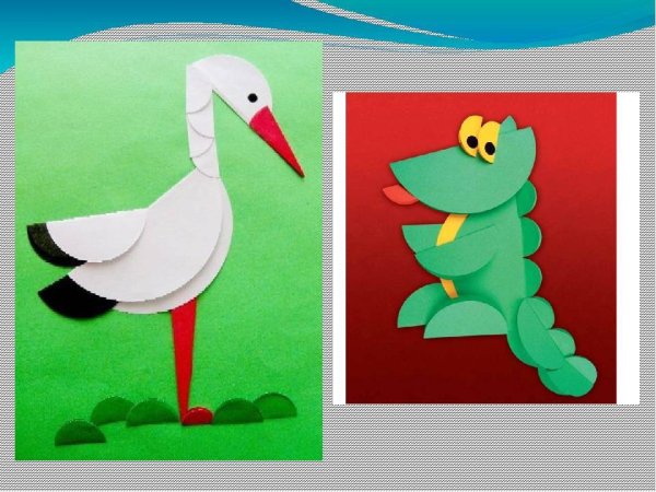 Интересные аппликации по технологии