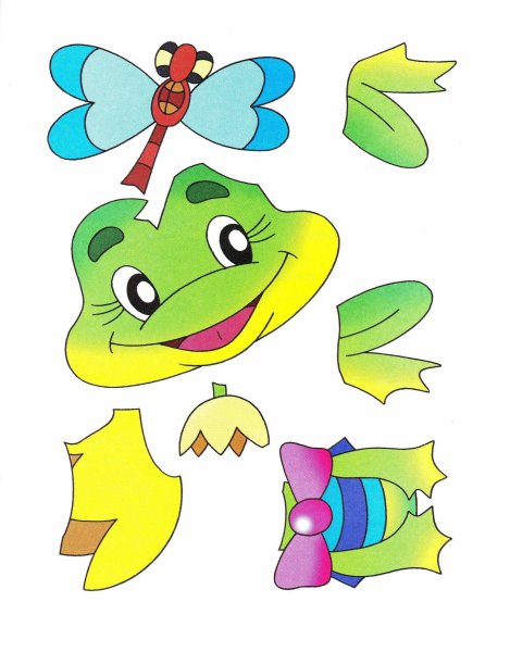 Заготовки к аппликации для детей