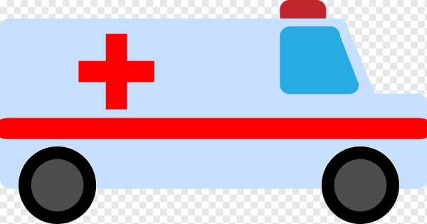 Скорая машина аппликация