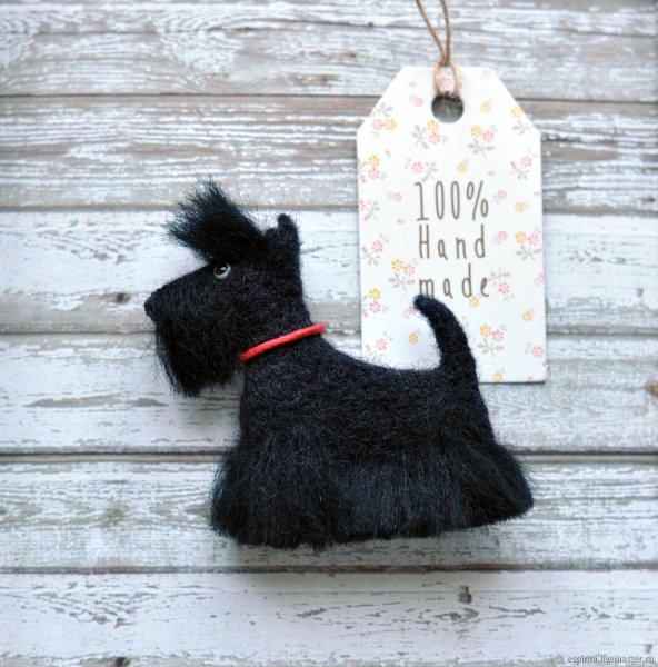 Украшения со скотч терьером