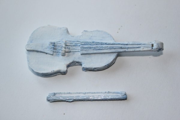 Скрипка макет