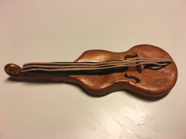 Музыкальные инструменты из полимерной глины