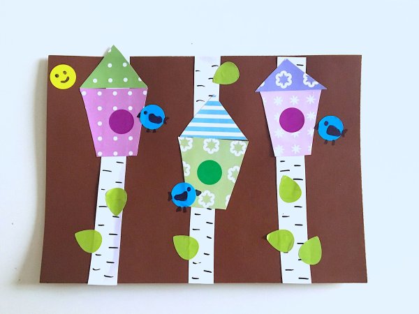 Весенняя аппликация