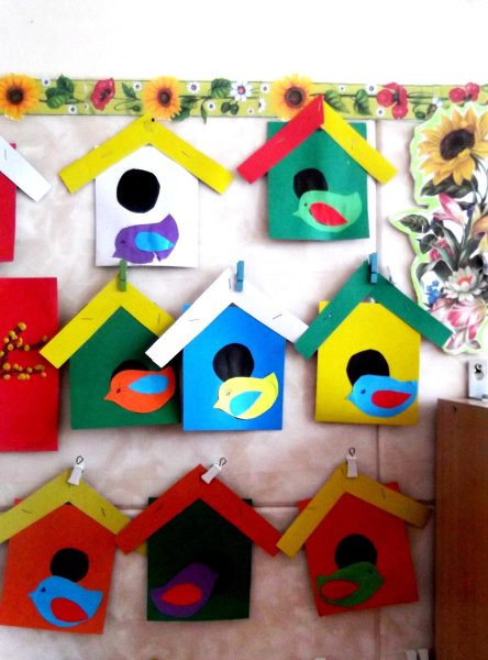 Скворечник средняя группа