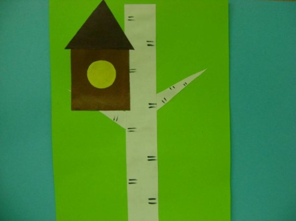 Конструирование "скворечники для птиц" средняя группа занятие