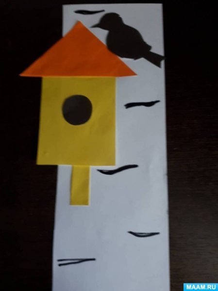Конструирование скворечник средняя группа