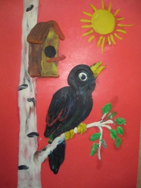 Рисование скворечник старшая группа