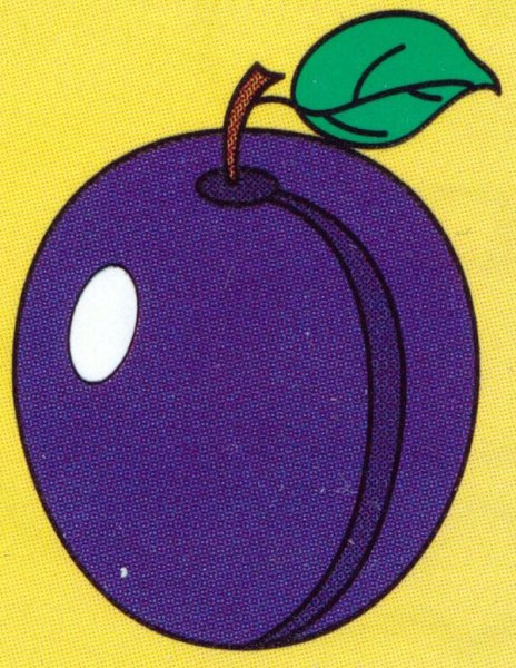 Рисование сливы