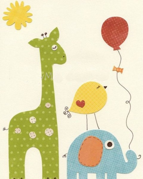 Прикольные аппликации из ткани