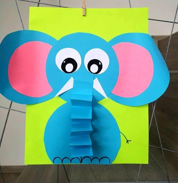 Аппликация слон