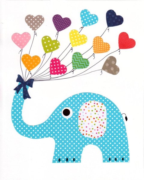 Аппликация из ткани для детей