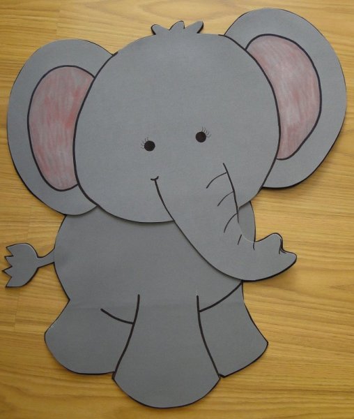 Слоненок поделка для малышей