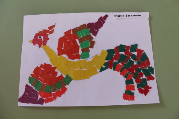 Мозаичная аппликация