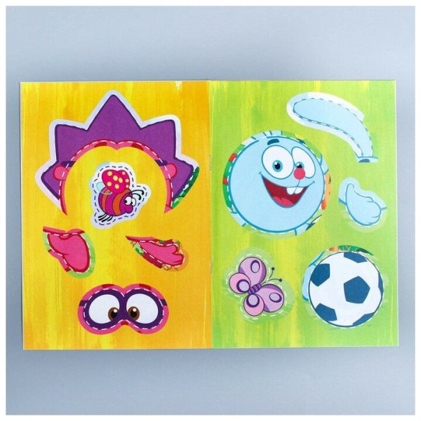 Смешарики аппликация для детей