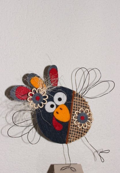 Аппликация из ткани