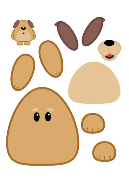 Заготовки для аппликаций