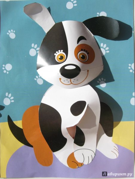 Поделка собака для детей