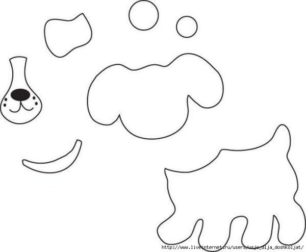 Заготовки для фетра