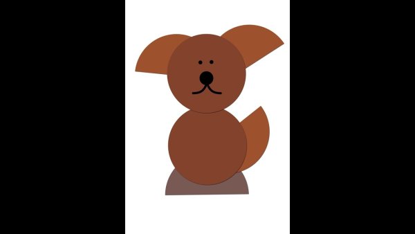 Фигурки из кругов