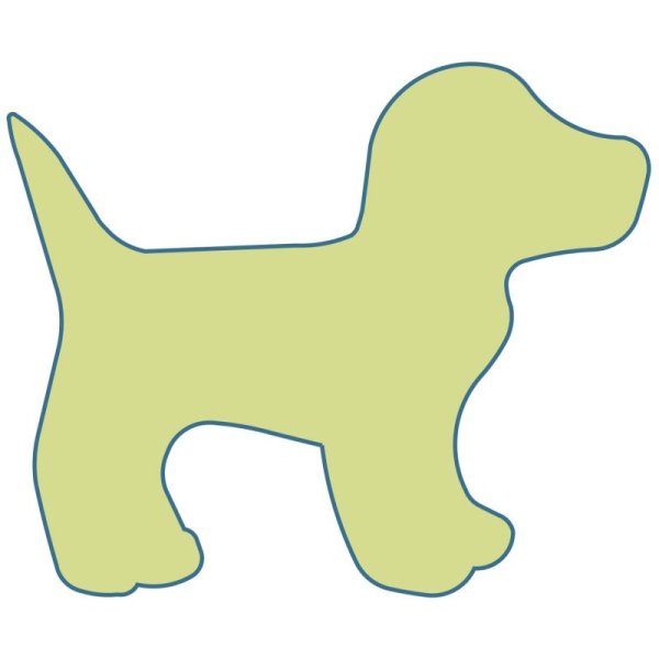 Трафареты собаки