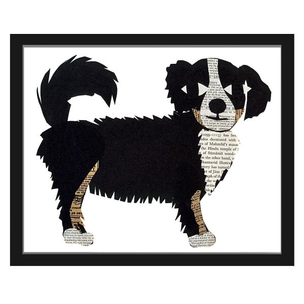 Аппликация собака