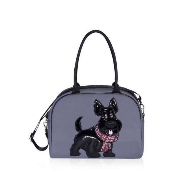 Сумки с аппликацией собаки
