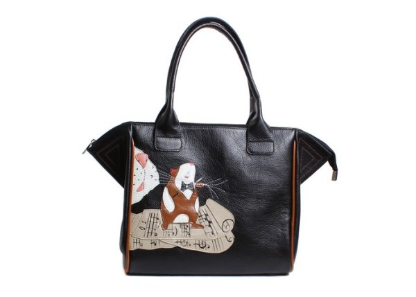 Сумка женская с аппликацией