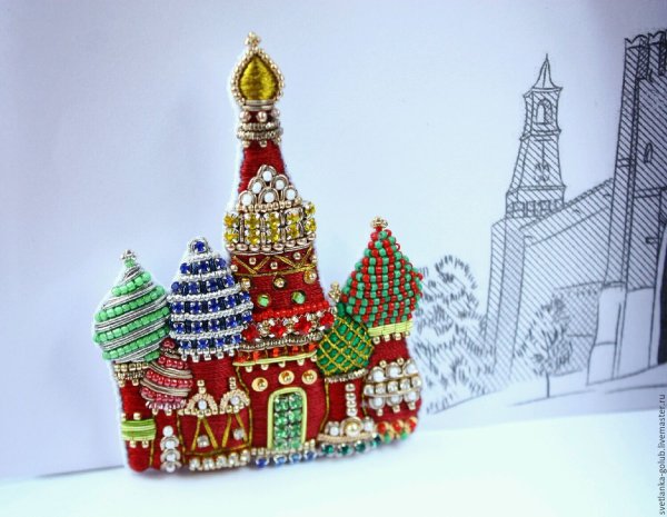 Собор Василия Блаженного поделка