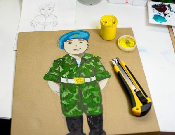 Поделки на 23 февраля