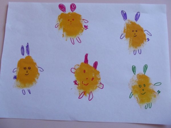 Рисование Солнечный зайчик 2 младшая группа