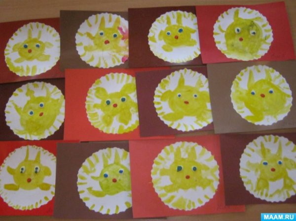 Рисование Масленица младшая группа