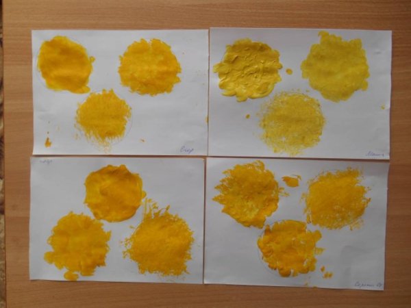 Рисование нетрадиционным способом в средней группе