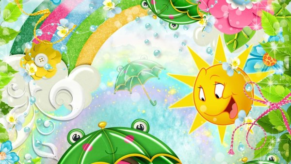 Детский фон