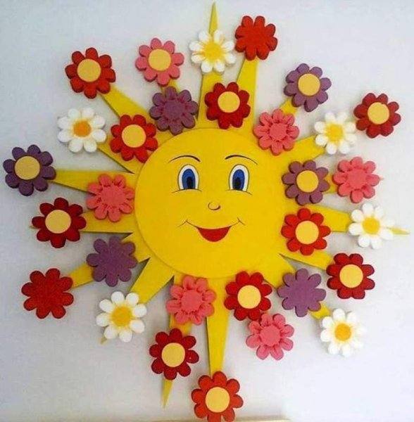 Поделка солнце