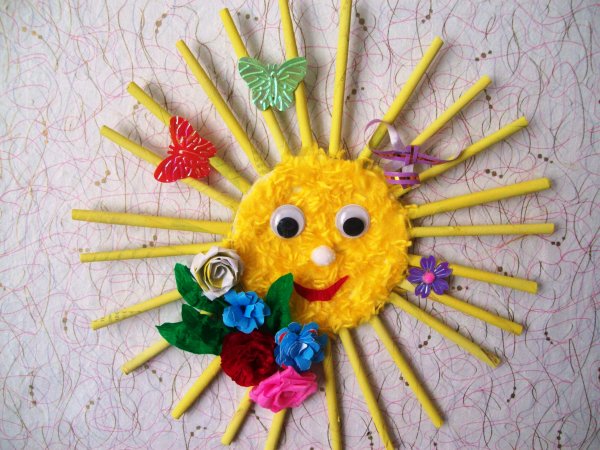 Весенние поделки в сади