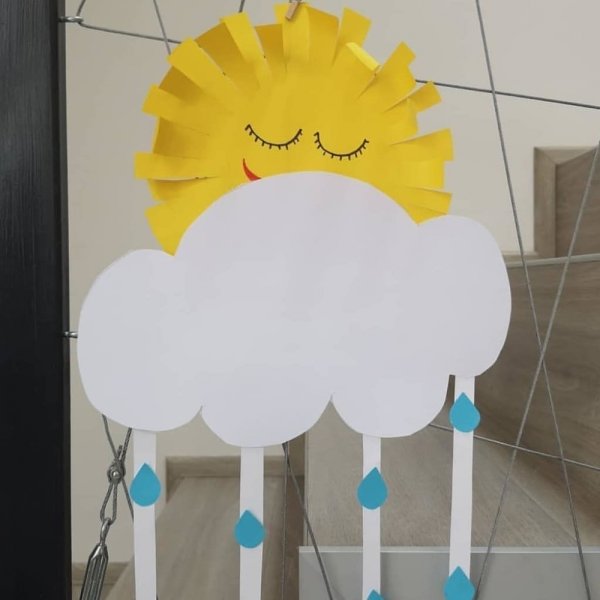 Поделка солнышко и обоакчко