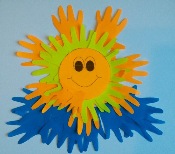 Поделка солнышко