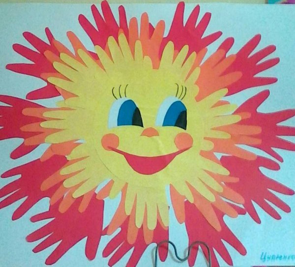 Поделки из ладошек