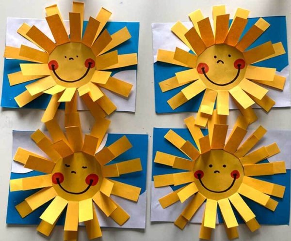 Поделка солнце