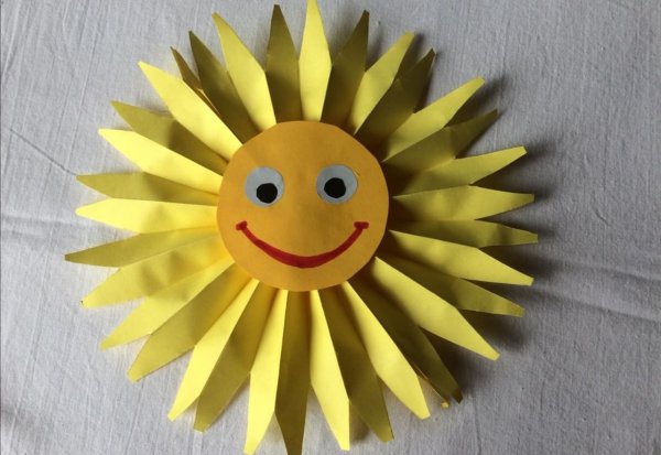 Поделка солнце