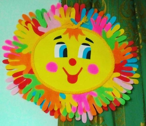 Поделка солнышко
