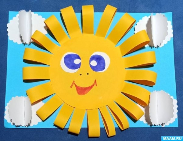 Солнце из бумаги