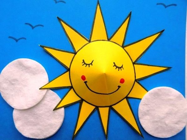 Поделка солнце